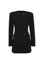 Load image into Gallery viewer, Mossman Even Odds Mini Dress - Black Hyde Boutique
