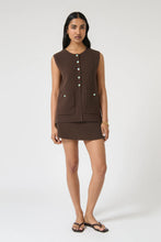 Load image into Gallery viewer, ONTE Helena Gilet - Chocolate