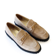 Load image into Gallery viewer, Kathryn Wilson Shandre Loafer - Stone Suede