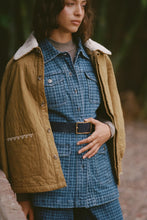 Load image into Gallery viewer, Seventy + Mochi Ani Denim Vest - Houndstooth Idaho Hyde Boutique