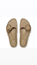 Load image into Gallery viewer, Birkenstock Madrid Big Buckle Nubuck (Regular) - Tobacco Brown