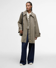 Load image into Gallery viewer, Barbour Kennedy Showerproof Jacket - Sage Houndstooth/Mist Apparel > Women > Clothing > Jackets & Coats > Lightweight Jackets > Barbour Hyde Boutique