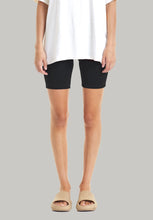 Load image into Gallery viewer, Commoners Rib Bike Short - Black  Hyde Boutique   

