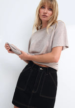 Load image into Gallery viewer, Commoners Utility Skirt - Black Hyde Boutique