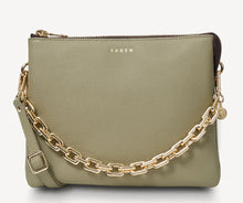 Load image into Gallery viewer, SABEN Matilda Crossbody - Eucalyptus + Chunky Chain Hyde Boutique