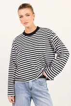 Load image into Gallery viewer, Stories Be Told Unite Stripe Long Sleeve - Black Arriving Friday