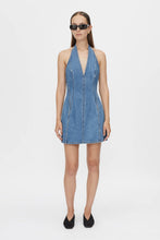 Load image into Gallery viewer, Camilla and Marc Cascadia Denim Mini Dress - Classic Blue Apparel > Women > Clothing > Dresses > Mini Dresses > Camilla and Marc Hyde Boutique