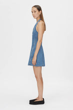 Load image into Gallery viewer, Camilla and Marc Cascadia Denim Mini Dress - Classic Blue Apparel > Women > Clothing > Dresses > Mini Dresses > Camilla and Marc Hyde Boutique