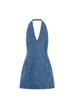 Load image into Gallery viewer, Camilla and Marc Cascadia Denim Mini Dress - Classic Blue Apparel > Women > Clothing > Dresses > Mini Dresses > Camilla and Marc Hyde Boutique