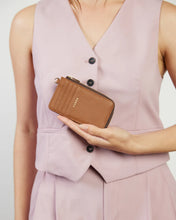 Load image into Gallery viewer, SABEN Winona Card Holder - Toffee Accessories > Women > Accessories > Wallets & Card Holders > Card Holders > Saben Saben