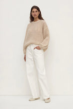 Load image into Gallery viewer, Assembly Label Tulsa Mohair Knit - Champagne
