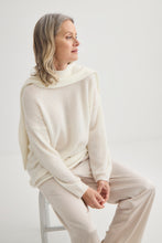 Load image into Gallery viewer, Laing Alpaca Sweater With Tie - Ivory Hyde Boutique