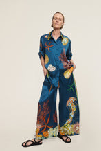 Load image into Gallery viewer, Alémais Dorian Silk Pant - Navy Hyde Boutique
