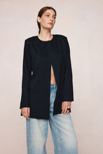 Load image into Gallery viewer, Marle Cipriana Jacket - Black Apparel > Women > Clothing > Jackets > Longline Jackets > Collarless Jackets > Marle Hyde Boutique