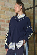 Load image into Gallery viewer, Cooper by Trelise Cooper Rope Me In Jersey - Navy  Hyde Boutique   
