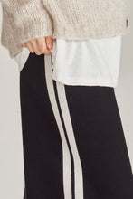 Load image into Gallery viewer, Sills Cotta Stripe Knit Pant - Black/Chalk  Hyde Boutique   
