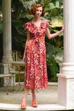 Load image into Gallery viewer, Coop by Trelise Cooper Club Tropicana Dress - Red & Pink Apparel > Women > Clothing > Dresses > Midi Dresses > Coop by Trelise Cooper Hyde Boutique