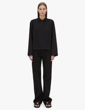 Load image into Gallery viewer, Camilla and Marc Moreno Long Sleeve Polo - Black