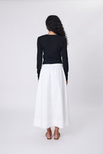 Load image into Gallery viewer, Marlow Cascade Skirt - Chalk Hyde Boutique