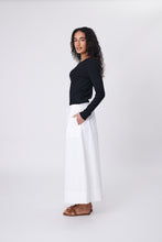Load image into Gallery viewer, Marlow Cascade Skirt - Chalk Hyde Boutique