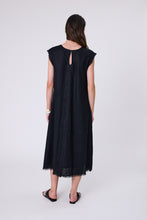 Load image into Gallery viewer, Marlow Costa Linen Dress - Black Apparel > Women > Clothing > Dresses > Midi Dresses > Marlow Hyde Boutique