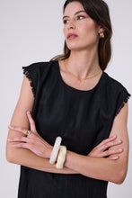 Load image into Gallery viewer, Marlow Costa Linen Dress - Black Apparel > Women > Clothing > Dresses > Midi Dresses > Marlow Hyde Boutique