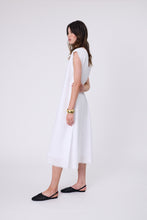 Load image into Gallery viewer, Marlow Costa Linen Dress - White Apparel > Women > Clothing > Dresses > Midi Dresses > Marlow Hyde Boutique
