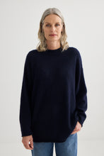 Load image into Gallery viewer, Laing Alpaca Sweater With Tie - Midnight Hyde Boutique
