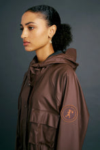 Load image into Gallery viewer, Karen Walker Excursion Raincoat - Chocolate
