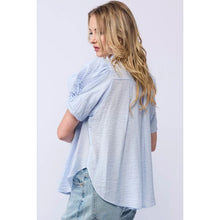 Load image into Gallery viewer, Drama The Label Seville Blouse - Soft Blue
