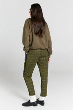 Load image into Gallery viewer, Karen Walker Runaway Girl Organic Cotton Crewneck Sweatshirt Hunter Green Hyde Boutique