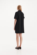 Load image into Gallery viewer, Harris Tapper Polo Mini Dress - Black - Hyde Exclusive