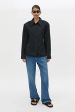 Load image into Gallery viewer, Camilla and Marc Tarn Fitted Long Sleeve Shirt - Black Apparel > Women > Clothing > Outerwear > Coats > Camilla and Marc Hyde Boutique