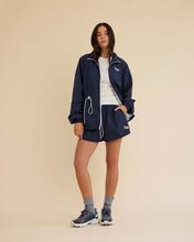 Load image into Gallery viewer, Dear Dylan Rally Windbreaker - Navy Hyde Boutique