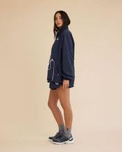 Load image into Gallery viewer, Dear Dylan Rally Windbreaker - Navy Hyde Boutique