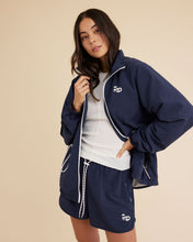 Load image into Gallery viewer, Dear Dylan Rally Windbreaker - Navy Hyde Boutique