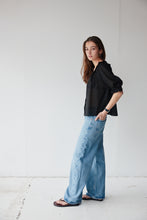 Load image into Gallery viewer, Måhsa Bon Ruffle Shirt - Black