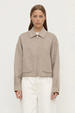Load image into Gallery viewer, Assembly Label Dallas Wool Jacket - Pebble Hyde Boutique