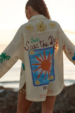 Load image into Gallery viewer, Sabbi The Don Julio Shirt - Seas The Day Cream Apparel > Women > Clothing > Shirts & Tops > Shirts > Button-Up Shirts > Sabbi Hyde Boutique