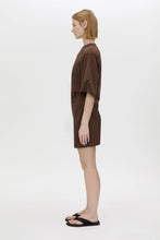 Load image into Gallery viewer, Camilla and Marc Lolani Mini Tee Dress - Chocolate Hyde Boutique