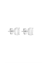 Load image into Gallery viewer, Porter 2CT Oval Studs - Silver arriving mid December