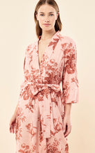 Load image into Gallery viewer, Papinelle x Karen Walker Romantic Floral Midi Robe - Rose