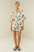 Load image into Gallery viewer, Palm Noosa East Mini Skirt - Holiday Stamp Hyde Boutique