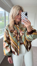 Load image into Gallery viewer, Alémais La Rosa Jacquard Bomber Jacket