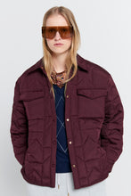 Load image into Gallery viewer, Karen Walker Crest Jacket - Merlot