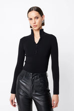 Load image into Gallery viewer, Mossman Mayfair Long Sleeve Top - Black Hyde Boutique