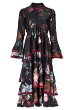 Load image into Gallery viewer, Trelise Cooper Flounce Up My Life Dress - Black Apparel > Women > Clothing > Dresses > Midi Dresses > Trelise Cooper Hyde Boutique