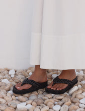 Load image into Gallery viewer, La Tribe Braided Thong - Black Hyde Boutique