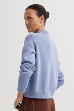 Load image into Gallery viewer, Kowtow Utility Cardigan - Periwinkle Apparel > Women > Clothing > Knitwear > Cardigans > Kowtow Hyde Boutique