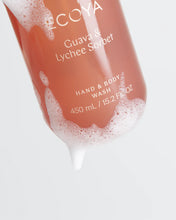 Load image into Gallery viewer, Ecoya Hand & Body Wash - Guava & Lychee Sorbet Health & Beauty > Beauty > Bath & Body > Body Wash > Ecoya Ecoya